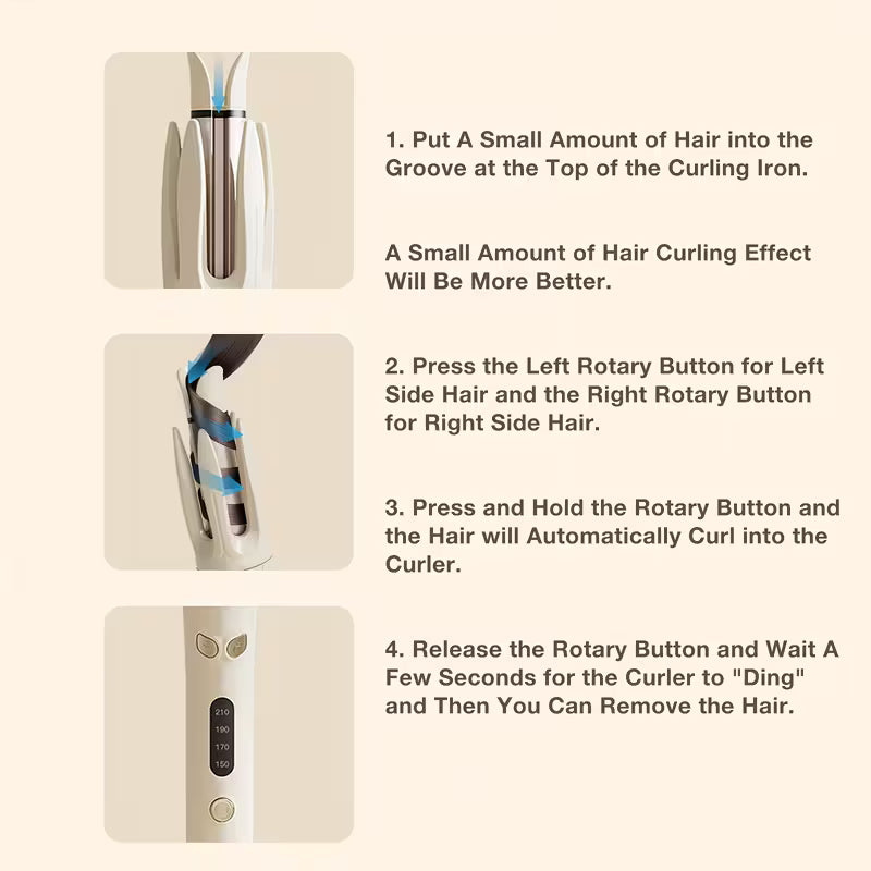 VelourCurl Rotating Curler™